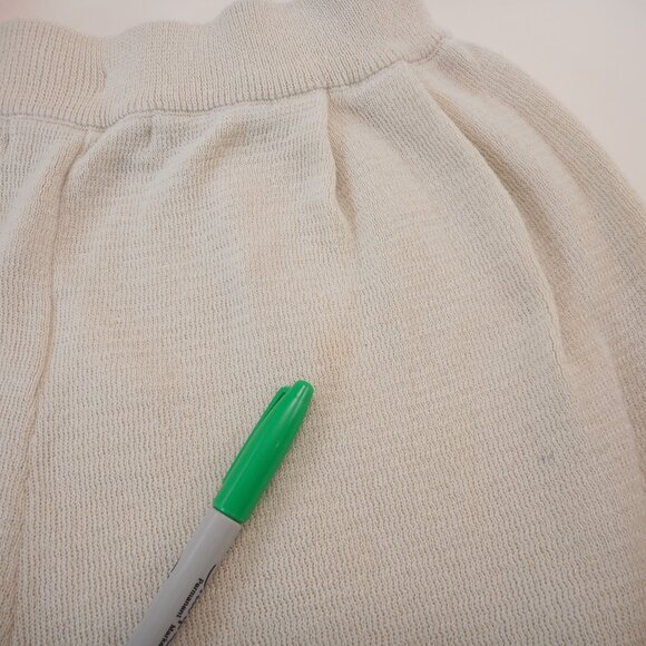 Free People Beach Pants Women's size M Freya Sweater Knit Relaxed Linen Blend - Picture 14 of 16